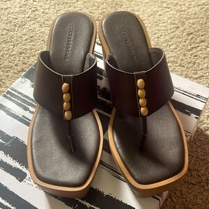 Lucky block platform sandal 💙